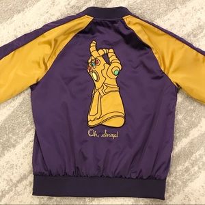 Marvel Thanos “Oh Snap” Bomber Jacket